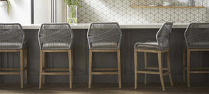 Bar Stools and Counter Stools | Barstools | Loom, Swivel, Modern, Kitchen, Leather, Contemporary, Luxury, Essentials for Living, Lexington
