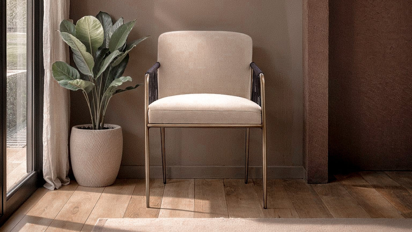 REMIX WOVEN DINING CHAIR