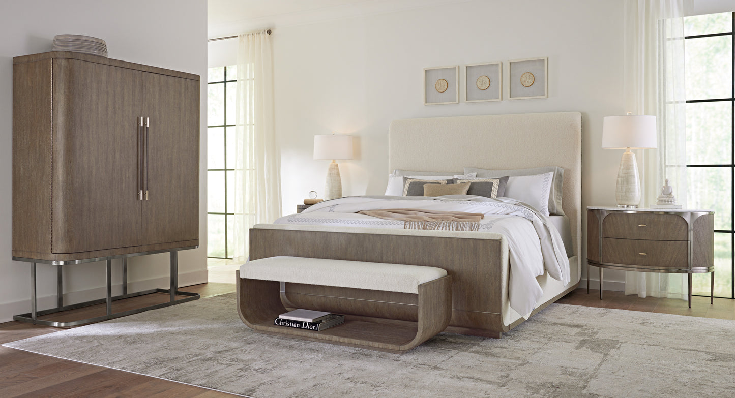 Hooker Furniture Modern Mood Bed Bench