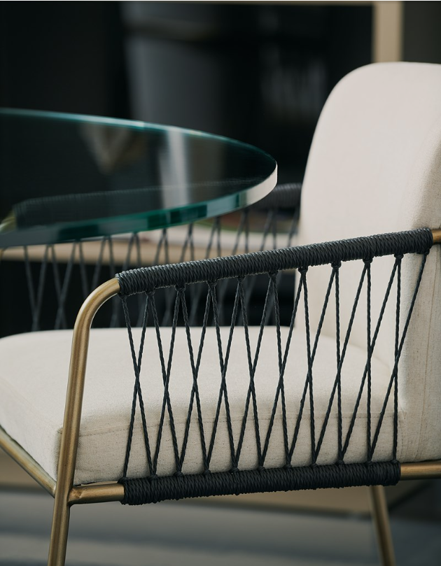 REMIX WOVEN DINING CHAIR