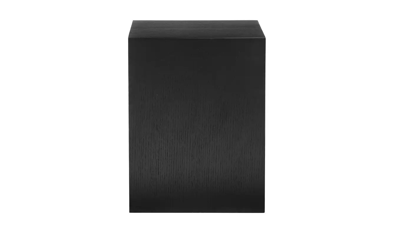 Zio Side Accent Table - Black Oak