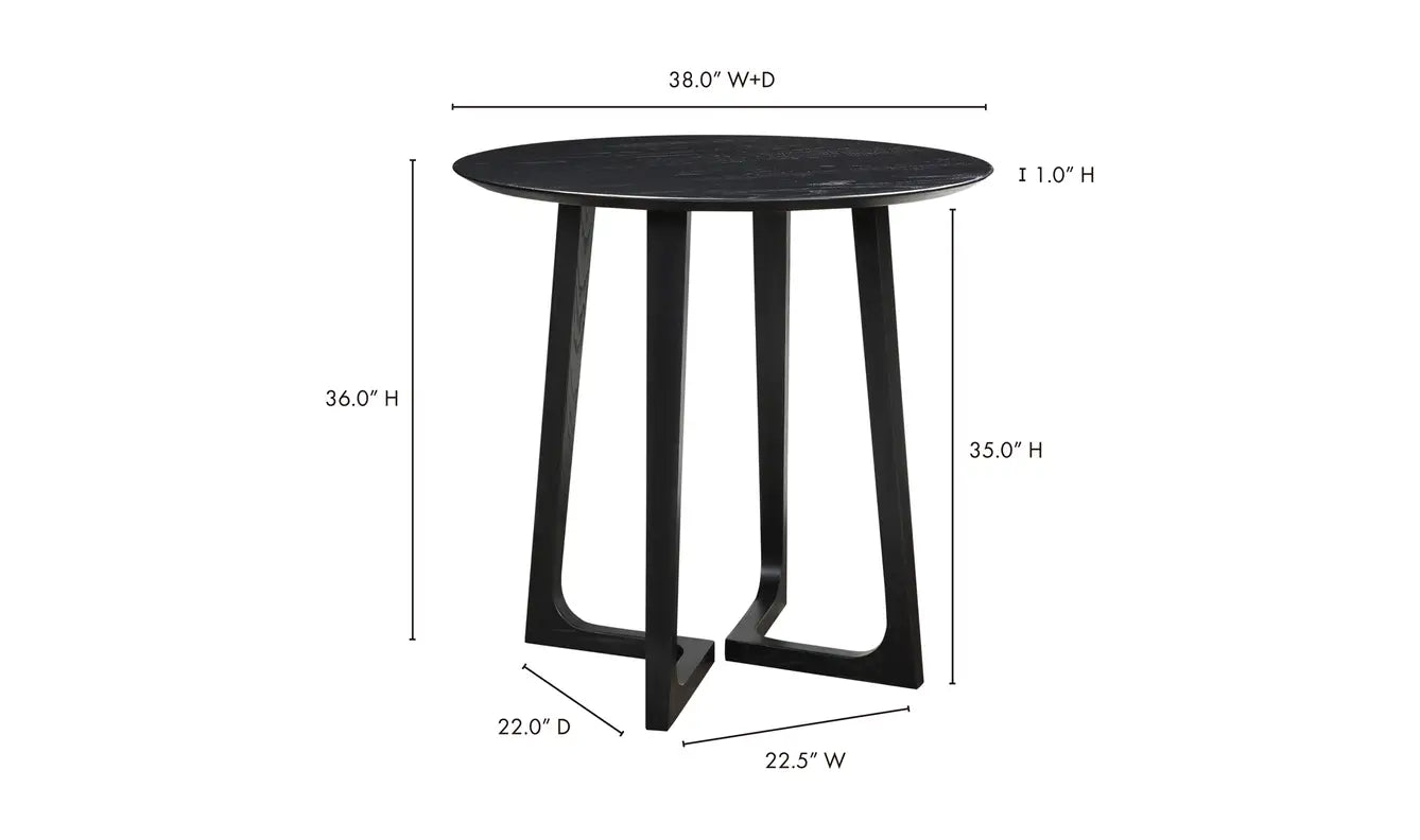 Godenza Counter Table - Black