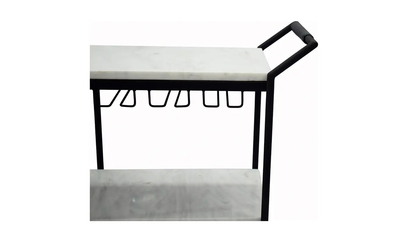 After Hours Bar Cart - White