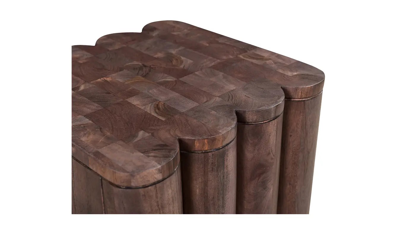 Punyo Punyo Accent Table - Espresso Brown