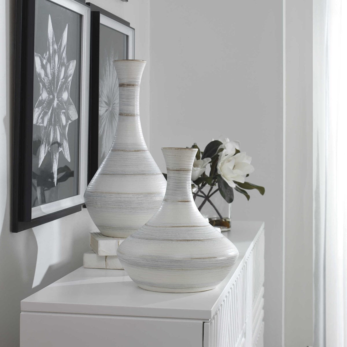 Potter Vases, Set of 2