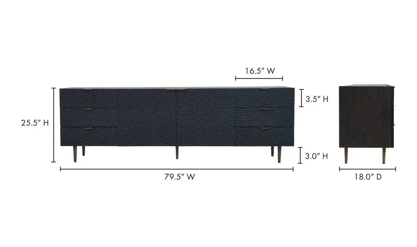 Breu Sideboard Black
