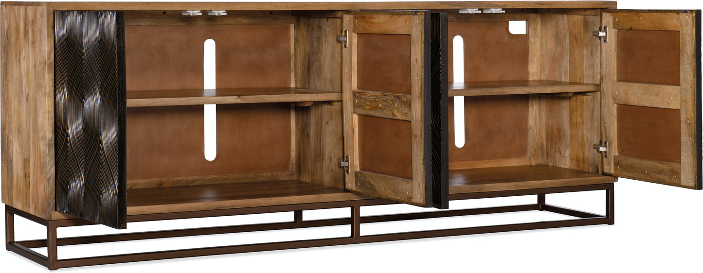 Hooker Furniture Swirl Door Entertainment Console