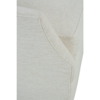 Kara Swivel Chair in Nomad Snow