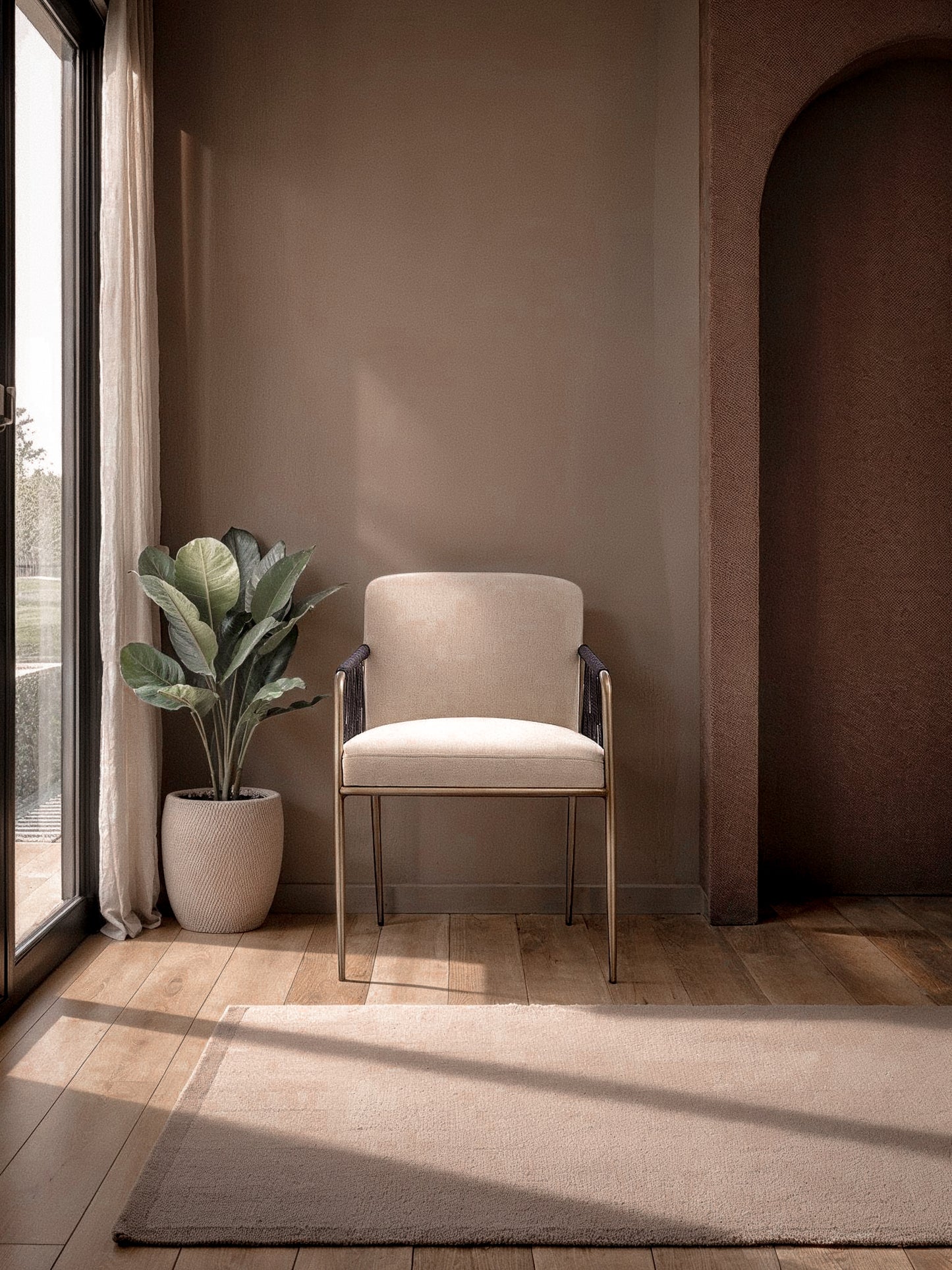 REMIX WOVEN DINING CHAIR