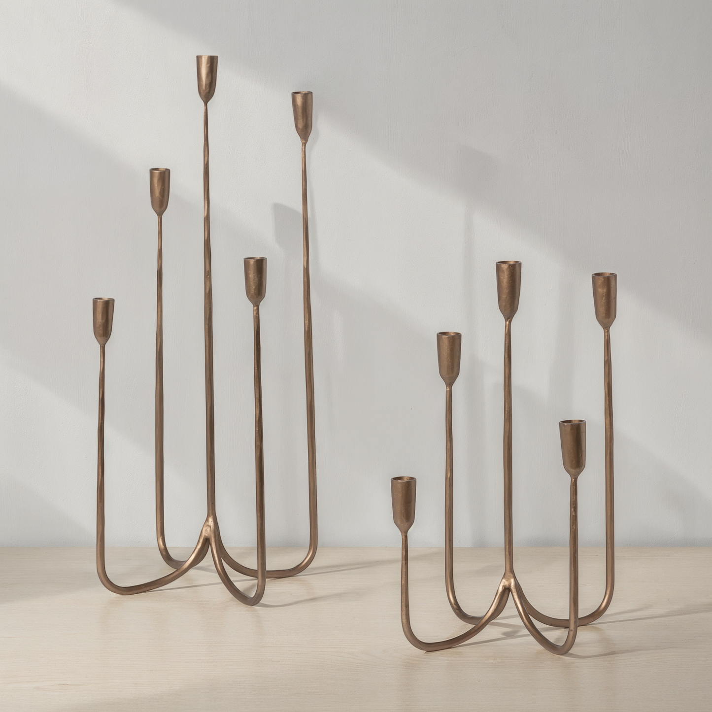 Forged Iron Candelabra (Short +Tall)