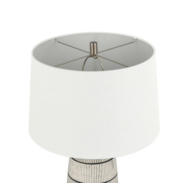 Ansley 30'' High 1-Light Table Lamp - Gray