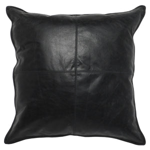 SLD Leather 22" Pillow - Set of 2 - Multiple Color Choices