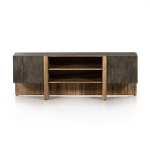 Four Hands Bingham Media Console - Rustic Oak