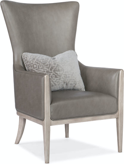 Hooker Furniture Kyndall Club Chair in Grey