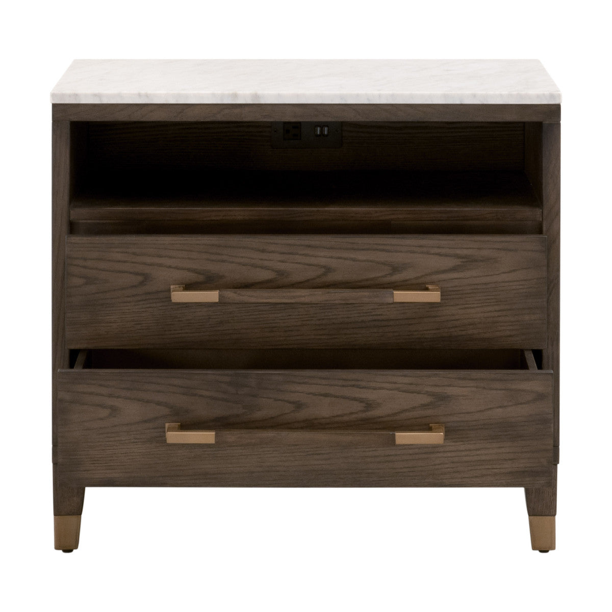 Cambria Two Drawer Nightstand