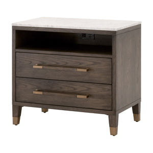 Cambria Two Drawer Nightstand