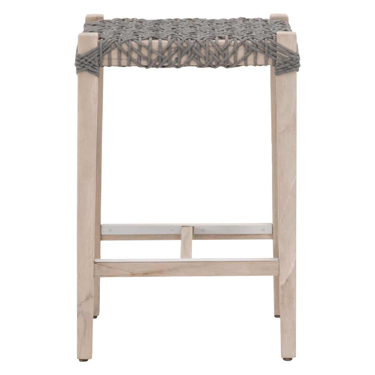 Costa Outdoor Backless Counter Stool in Dove