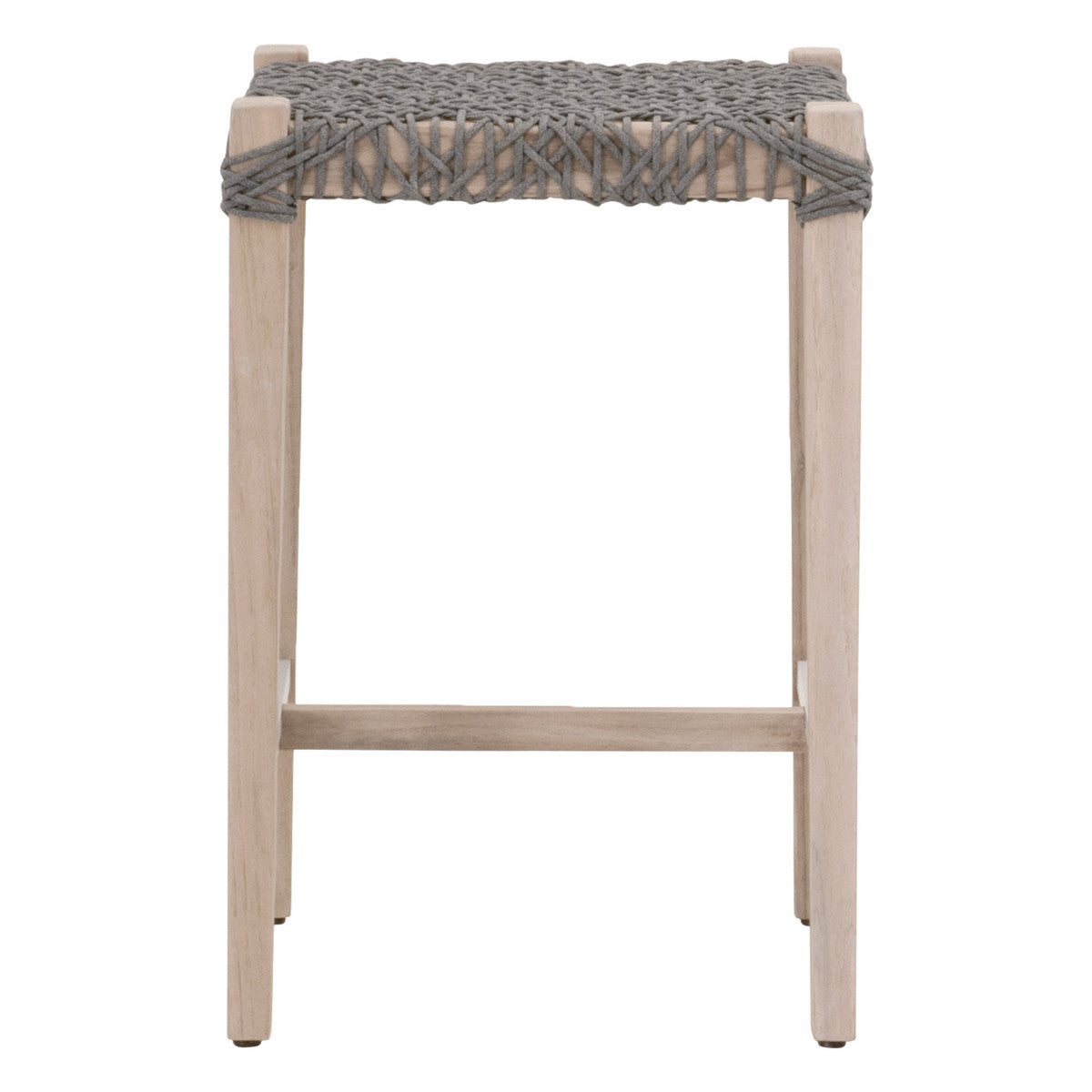 Costa Outdoor Backless Counter Stool in Dove