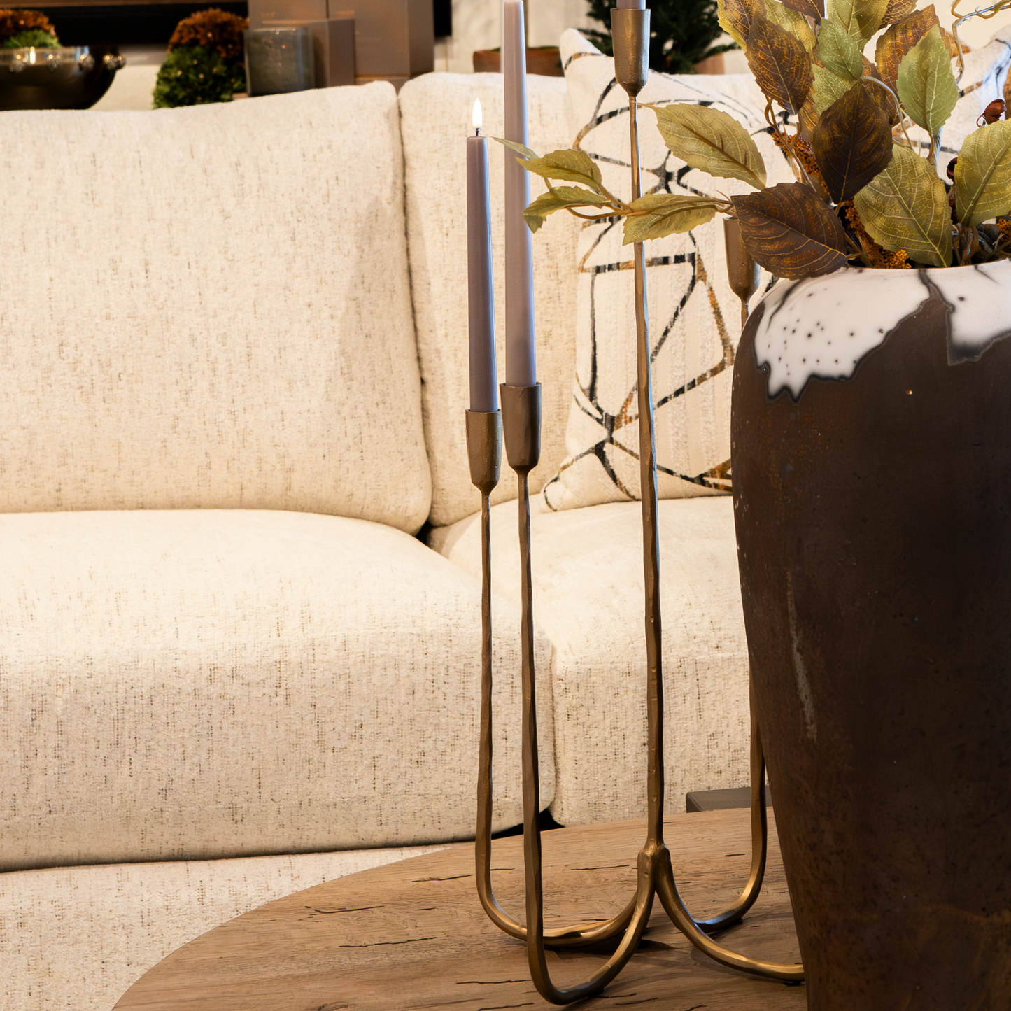 Forged Iron Candelabra (Short +Tall)