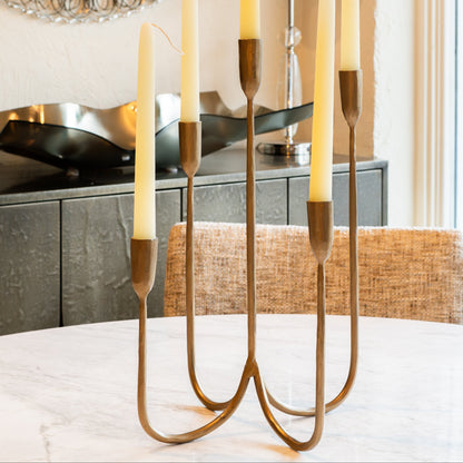 Forged Iron Candelabra (Short +Tall)