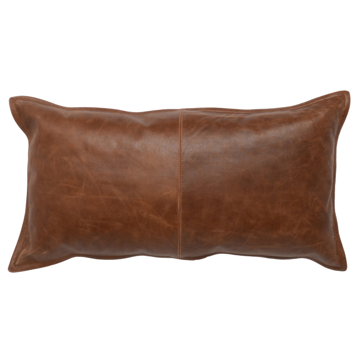 SLD Leather 26"x14" Pillow - Set of 2 - Multiple Color Choices