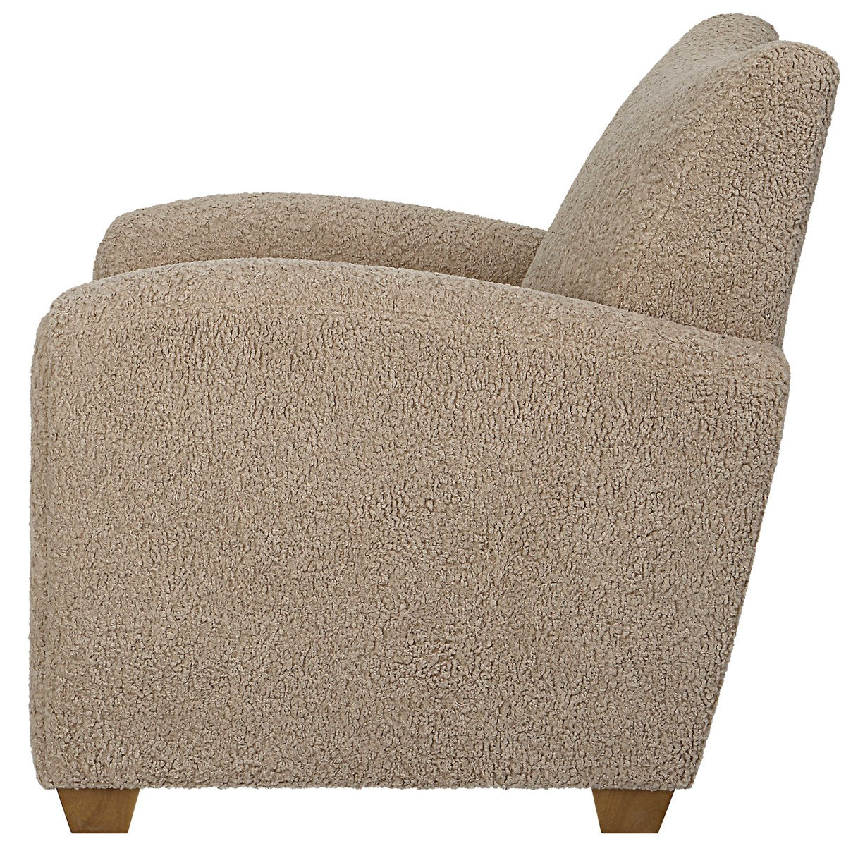 Teddy Accent Chair in Latte