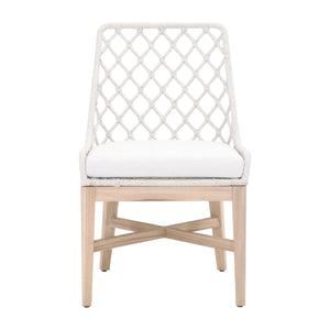 The Lattis Dining Chair in White