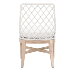 The Lattis Dining Chair in White