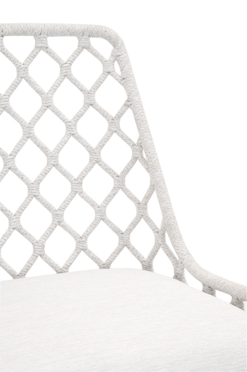 The Lattis Dining Chair in White