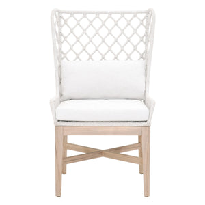 Lattis Outdoor Dining Wing Chair