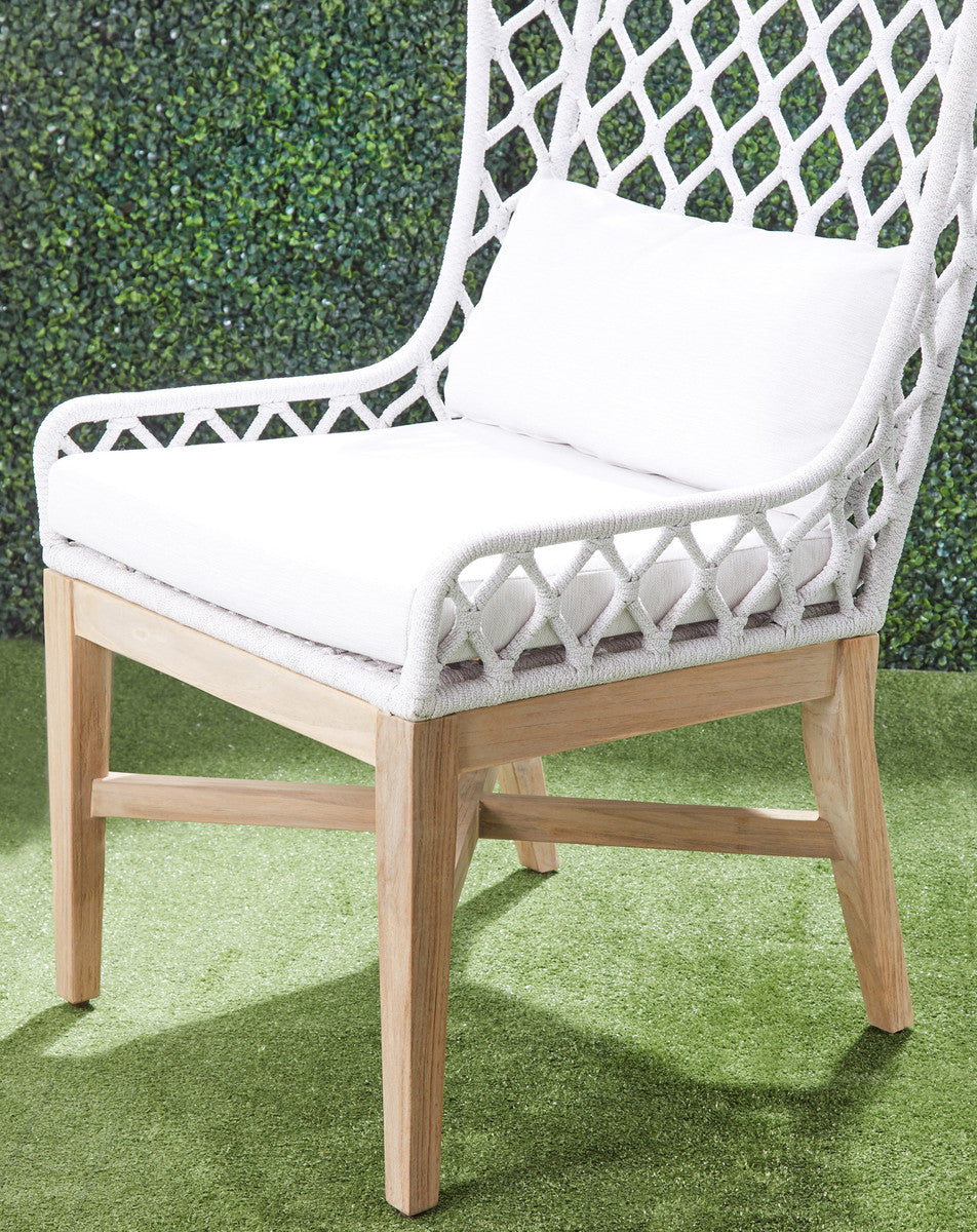 Lattis Outdoor Dining Wing Chair