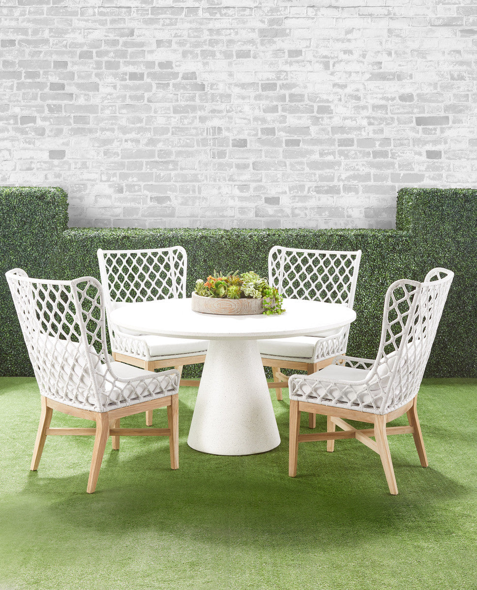 Lattis Outdoor Dining Wing Chair