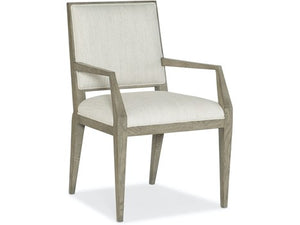 Hooker Furniture Dining Room Linville Falls Linn Cove Upholstered Arm Chair