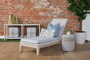 Loom Accent Table in Taupe