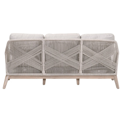 Loom Outdoor 79" Sofa in Taupe