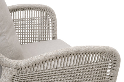 Loom Outdoor Club Chair in Taupe