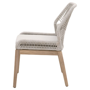 Loom Outdoor Dining Chair in Taupe