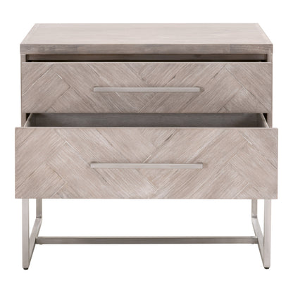 Mosaic 2 Ddrawer Nightstand