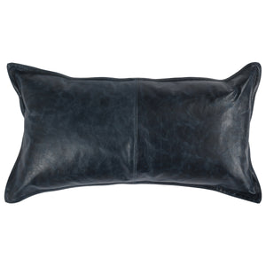 SLD Leather 26"x14" Pillow - Set of 2 - Multiple Color Choices