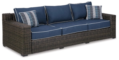 Chatham Lane Outdoor Sofa, Loveseat & Ottoman