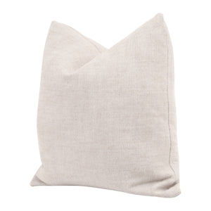 The Basic 22" Essential Pillow in Bisque  - Set of 2