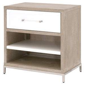 Wrenn One Drawer Nightstand in Natural Gray Acacia