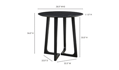 Godenza Counter Table - Black