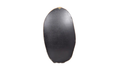 Foundry Oval Mirror - Gold