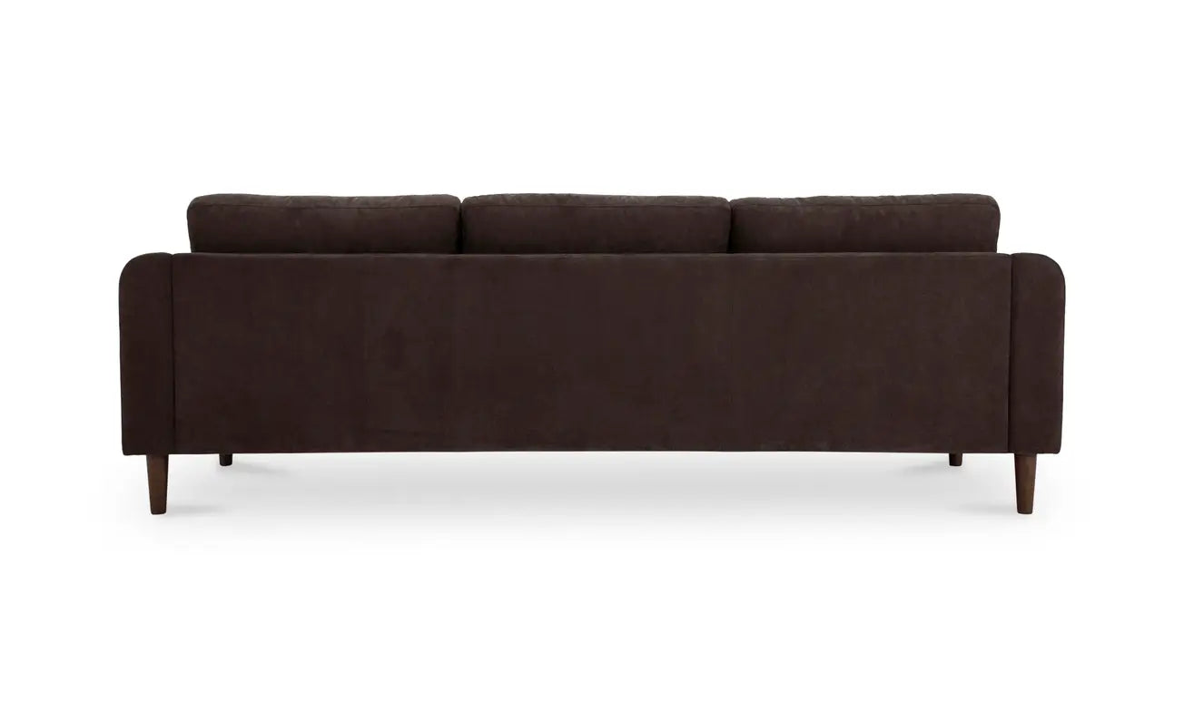 Quinn Sectional Dark Brown