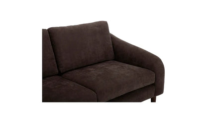 Quinn Sectional Dark Brown