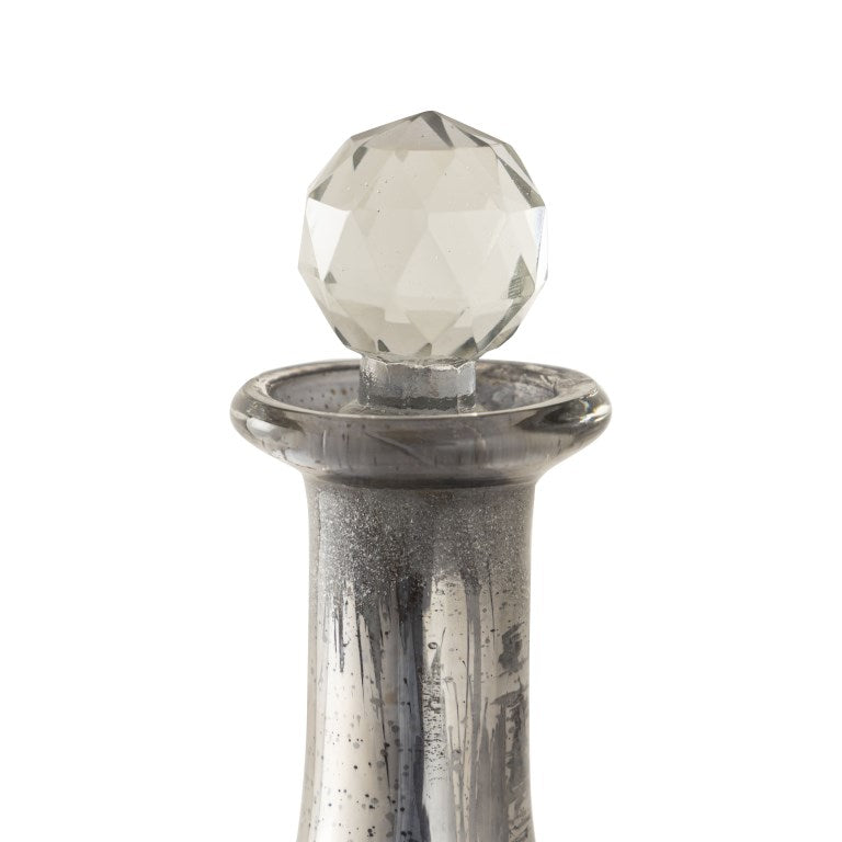 Kemal Bottle - Set of 3 Antique Silver