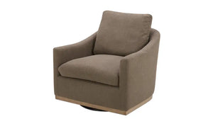 Linden Taupe Swivel Chair