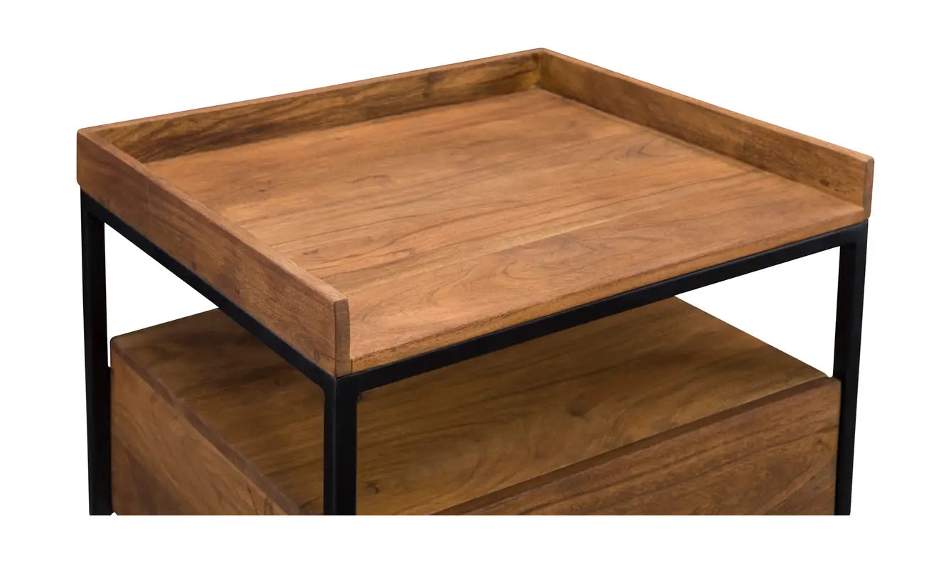 Vancouver Side Table - Light Brown