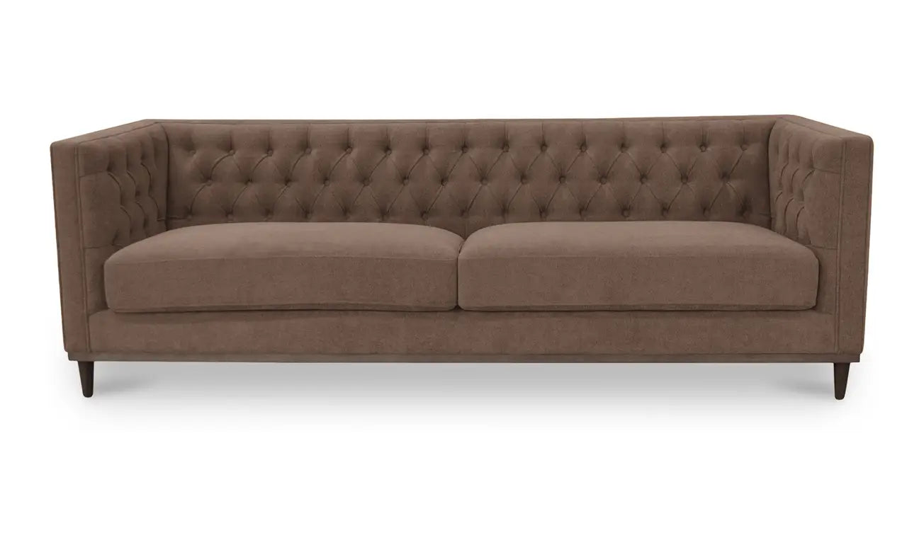 Fielder Sofa - Cool Brown